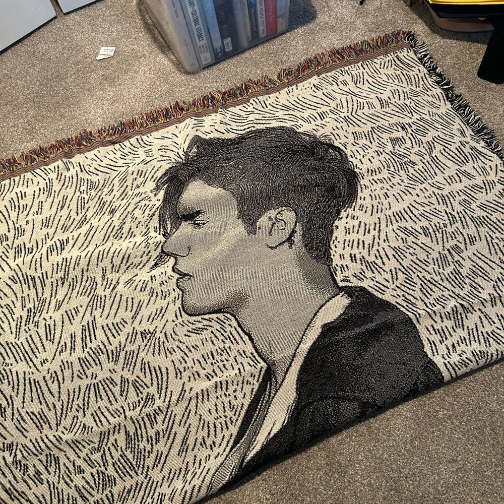 JUSTIN BIEBER PURPOSE TOUR BLANKET